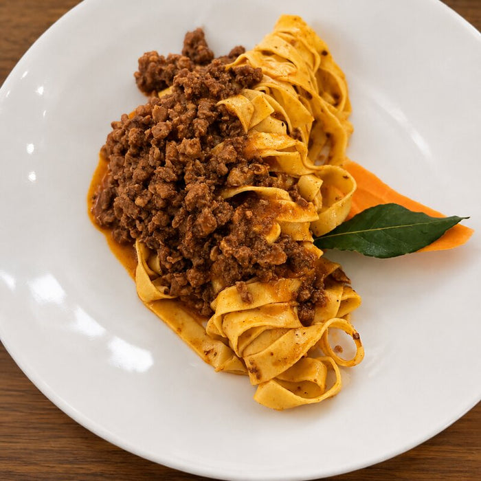 Beef Ragu Tagliatelle with Bella Blend